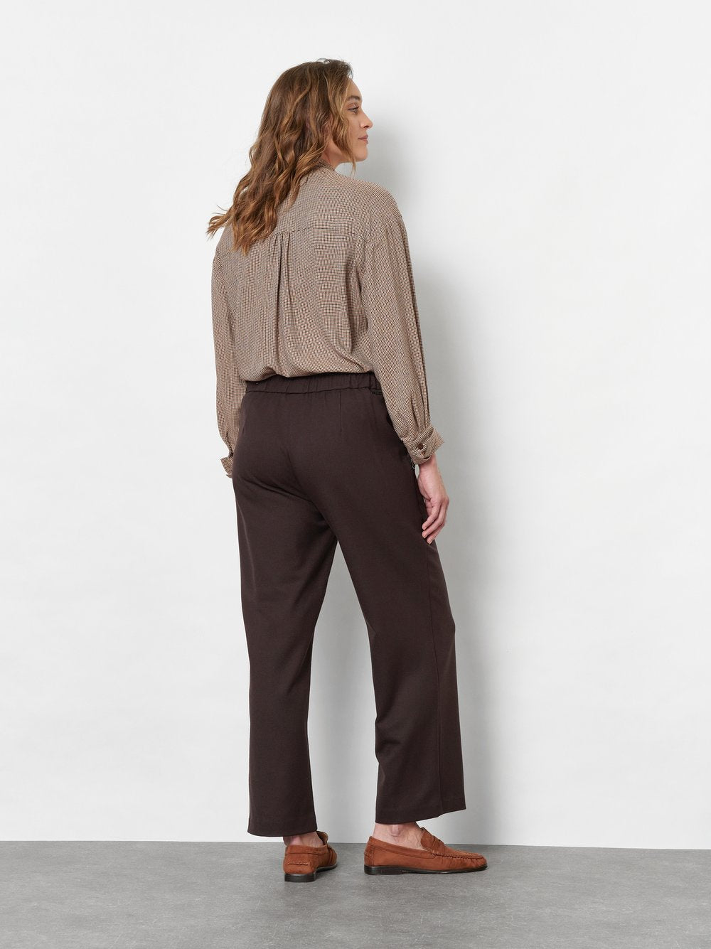 Toni Dress Damen Hosen Espresso