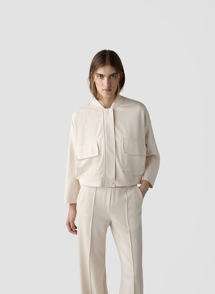 Le Comte Damen Jacken Elfenbein