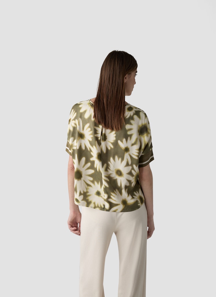 Le Comte Damen Blusen Olive
