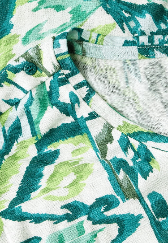 Cecil Damen T-Shirts  Green Lag