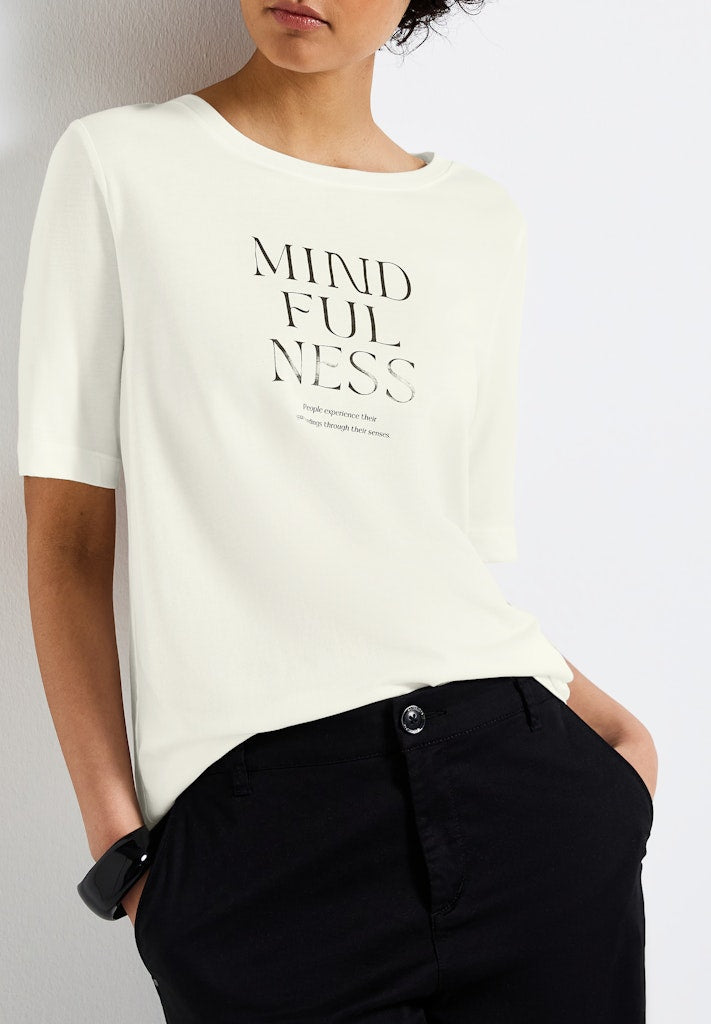 Street One Damen T-Shirts  Off White