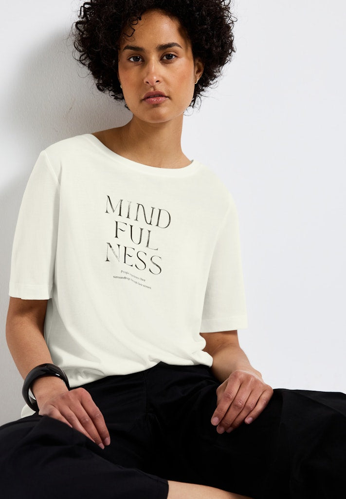 Street One Damen T-Shirts  Off White