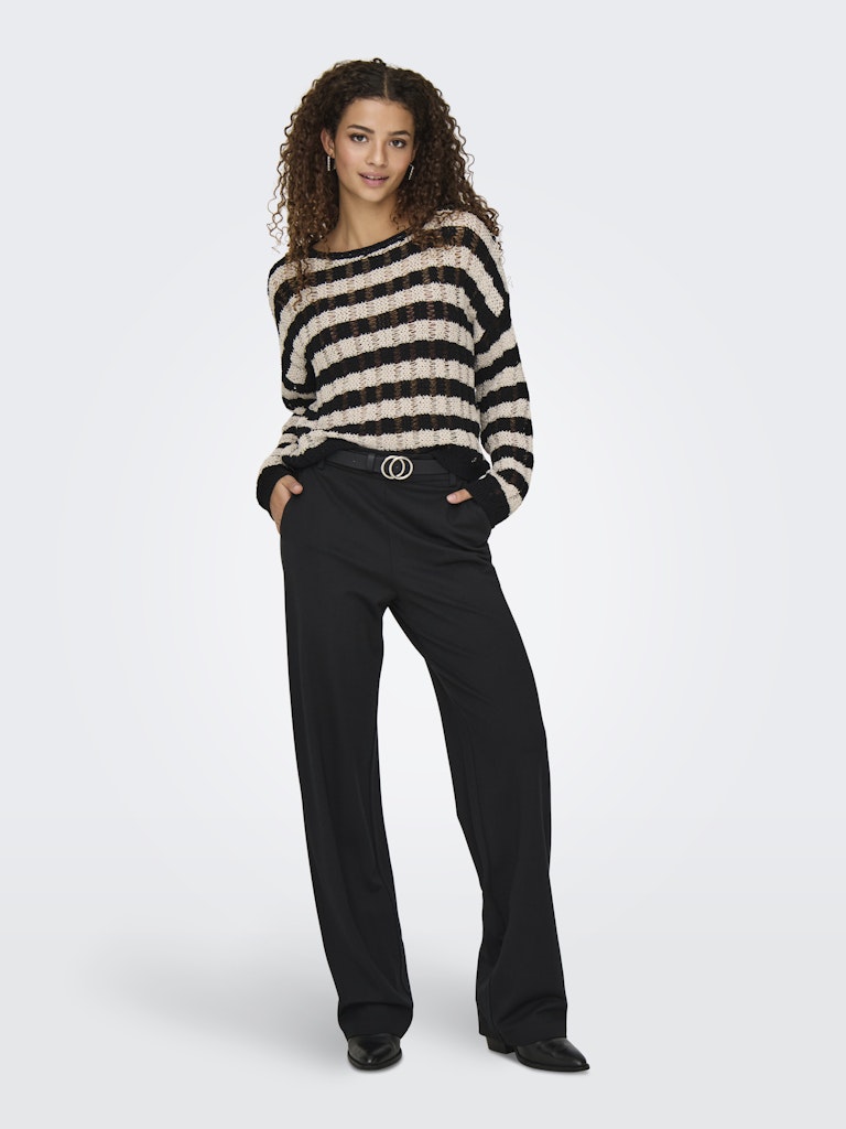 only Damen Hosen Black