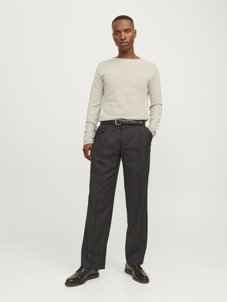 Jack & Jones Herren Pullover Oatmeal/Melange