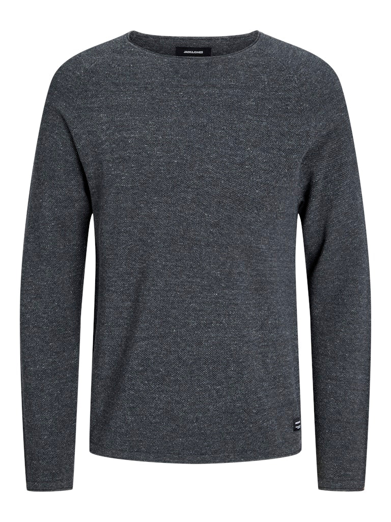 Jack & Jones Herren Pullover Dark Grey Melan