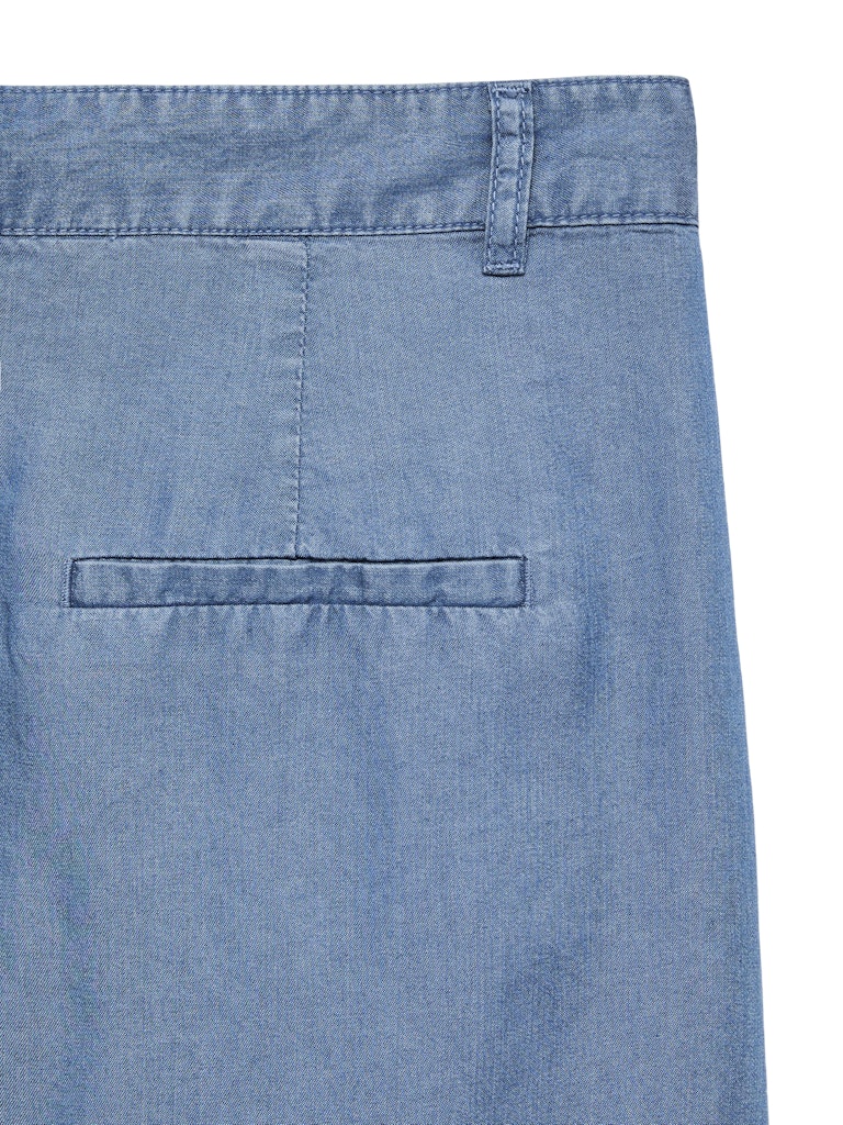 Vero Moda Damen Shorts Medium Blue Den