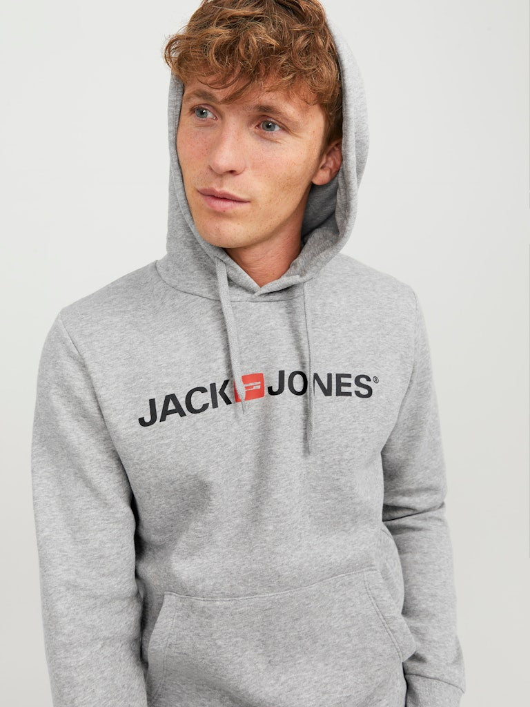 Jack & Jones Herren Sweatshirts Light Grey Mela