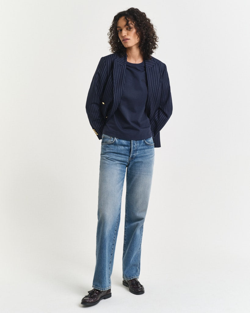 Gant Damen T-Shirts  Evening Blu