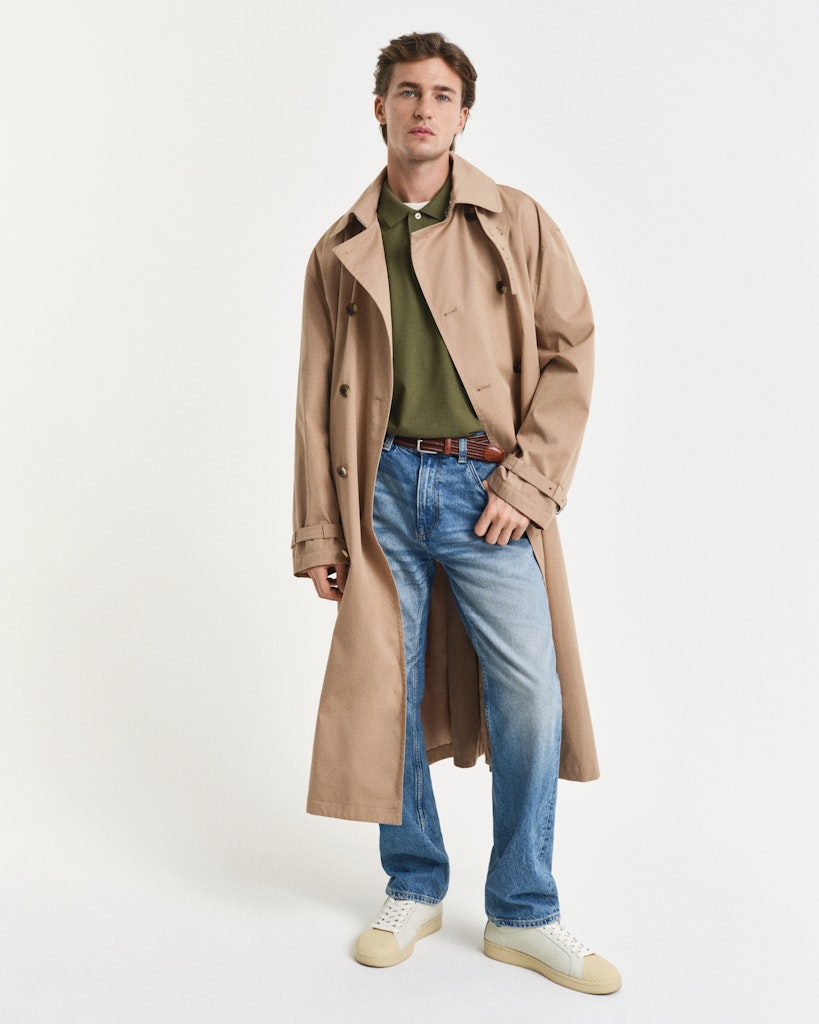 Gant Herren Polo-Shirts Moss Green