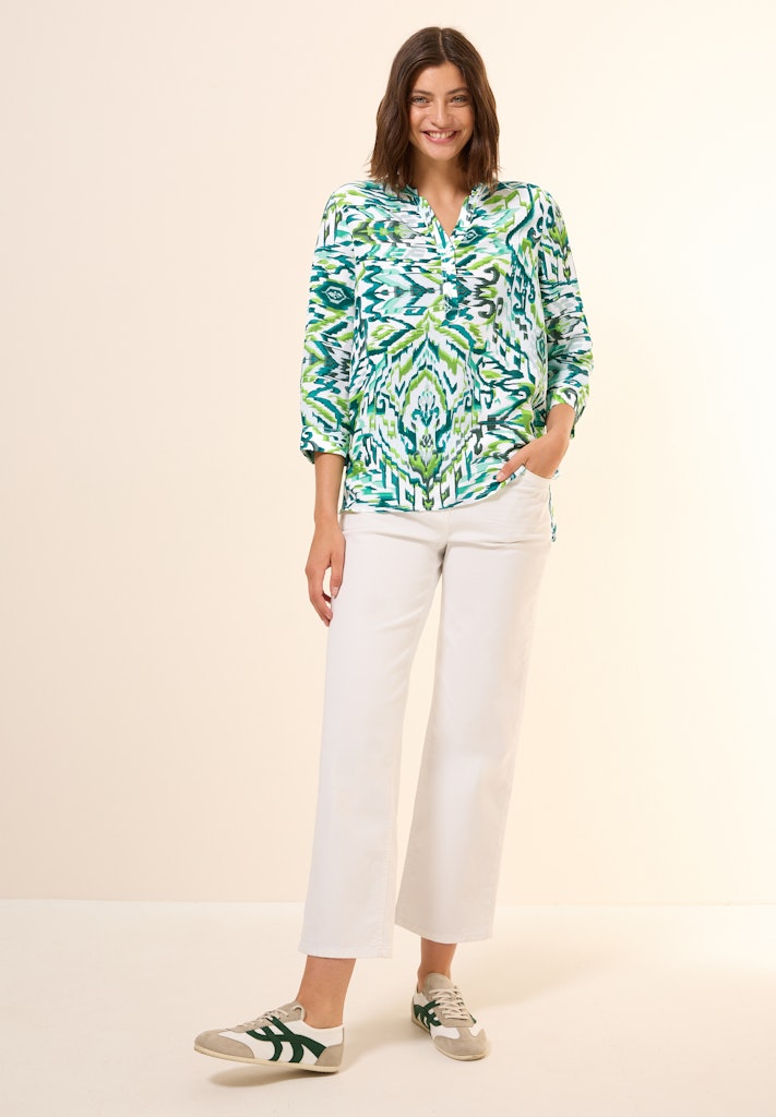 Cecil Damen Blusen  Green Lag