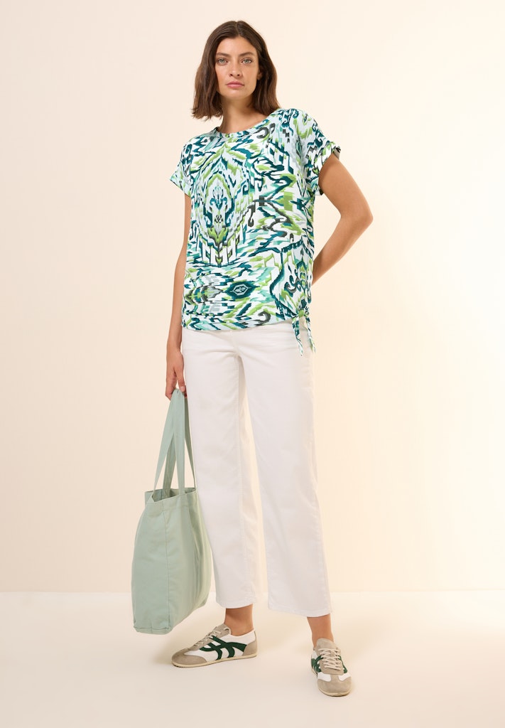 Cecil Damen Blusen  Green Lag