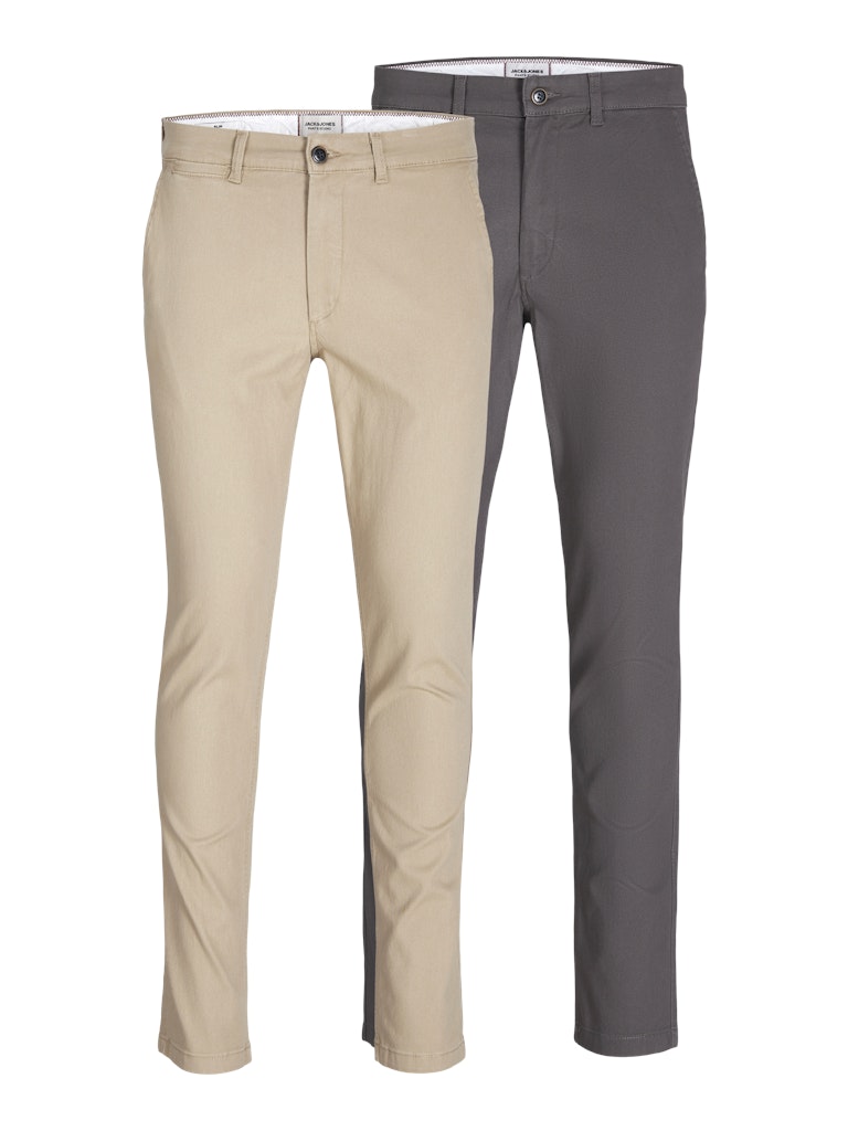 Jack & Jones Herren Hosen Crockery/Asphal