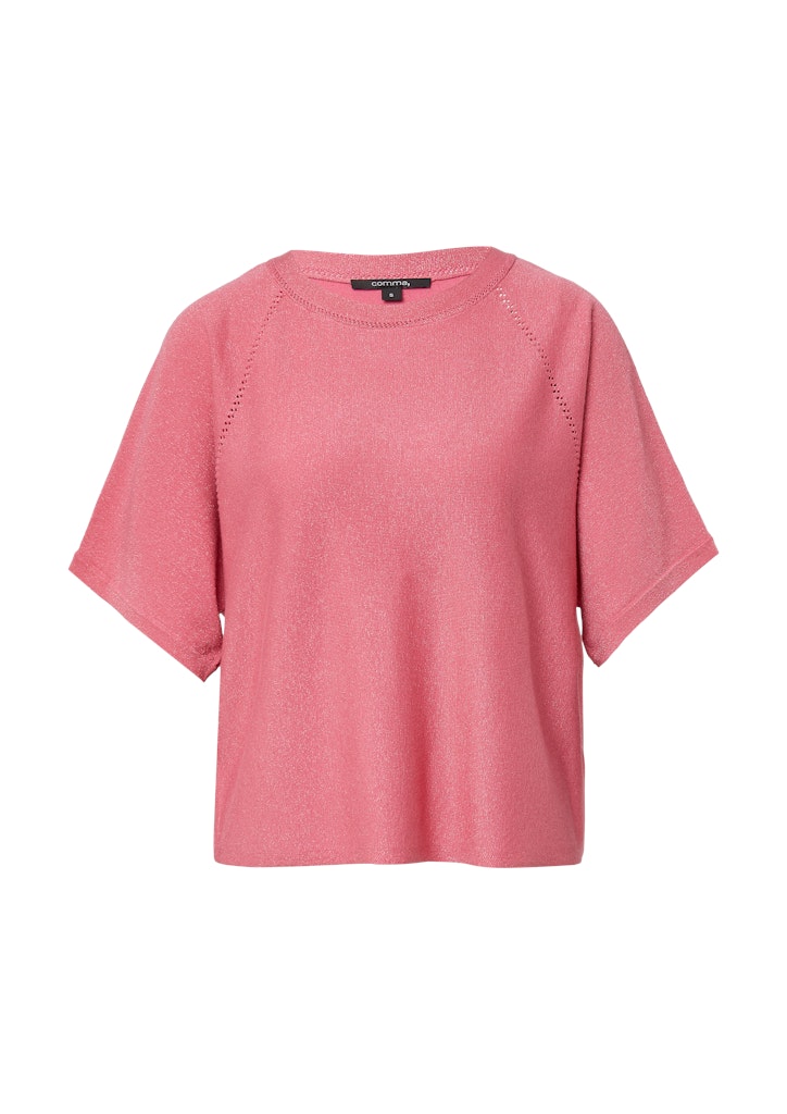 Comma Damen Pullover Lilac/Pink