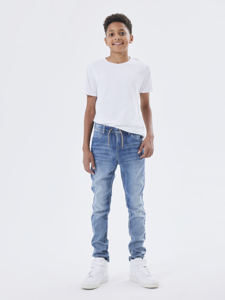 Name it Jungen Hosen & Shorts Light Blue Deni
