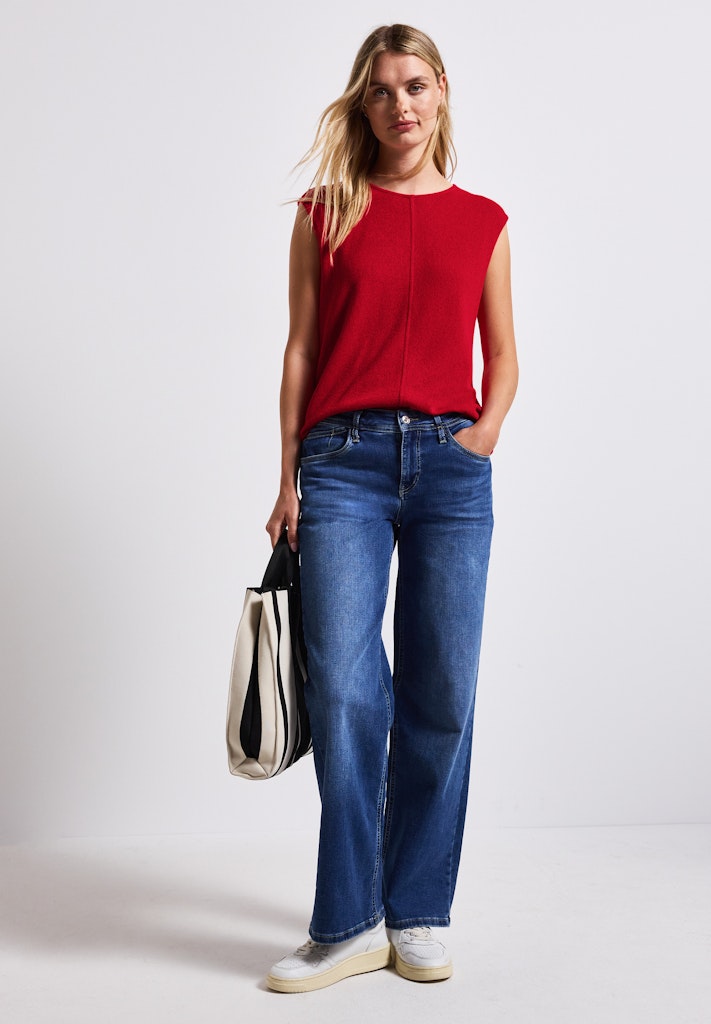 Street One Damen T-Shirts  Glory Red