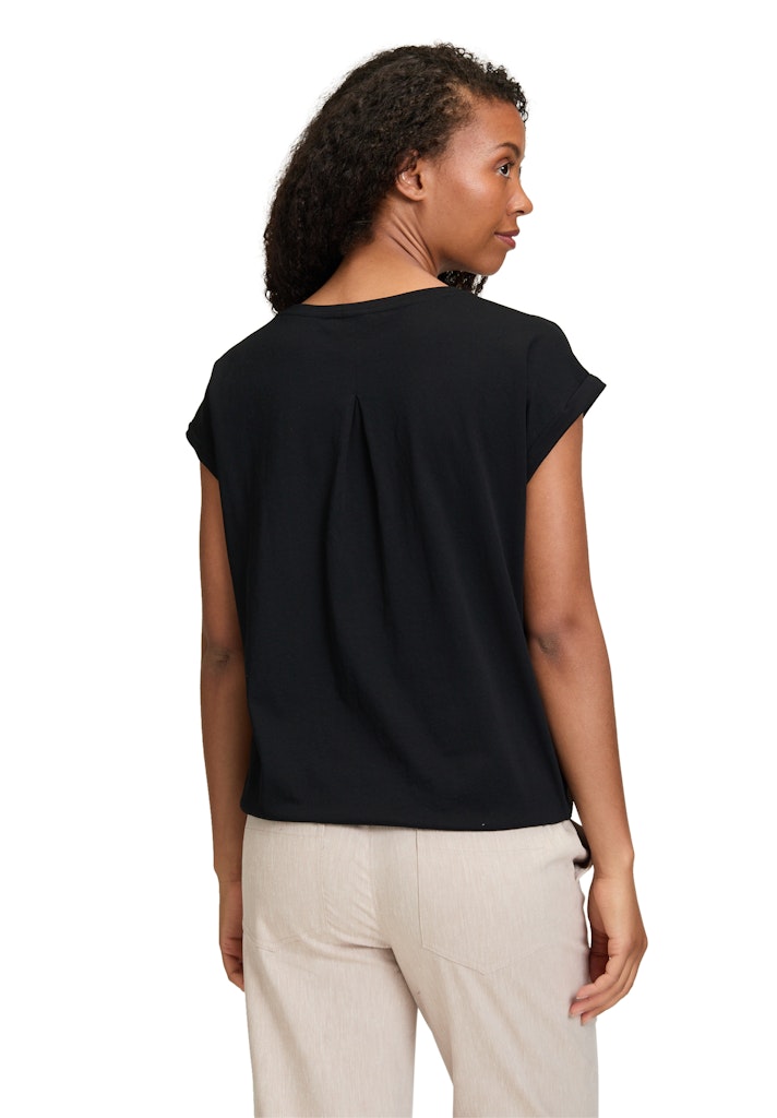 Betty & Co Damen T-Shirts Brown/Nature