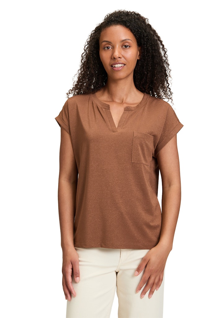 Betty & Co Damen T-Shirts Classic Nougat