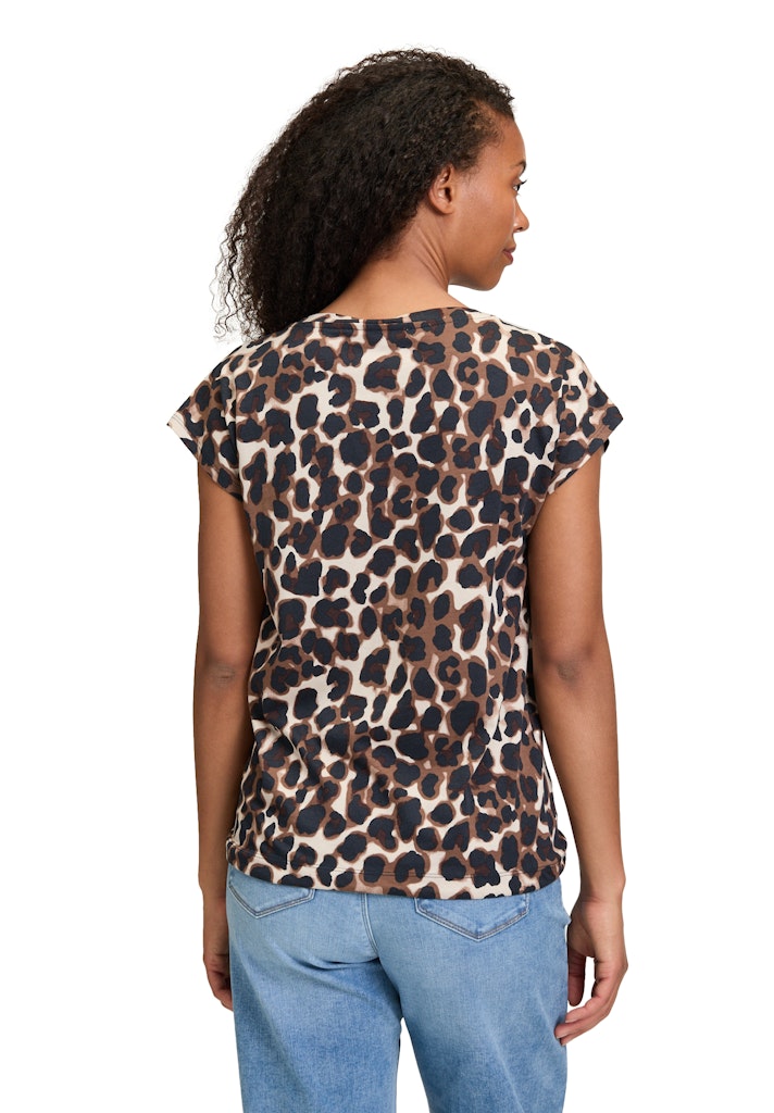 Betty & Co Damen T-Shirts Brown/Nature
