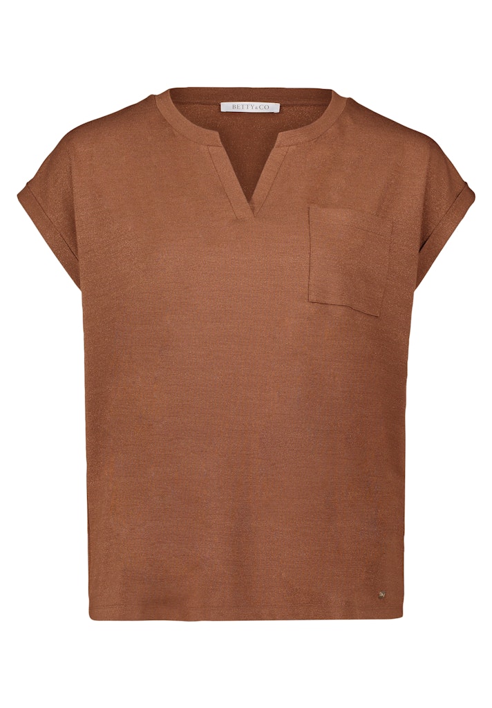 Betty & Co Damen T-Shirts Classic Nougat