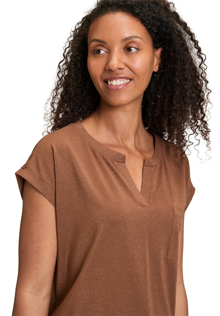 Betty & Co Damen T-Shirts Classic Nougat