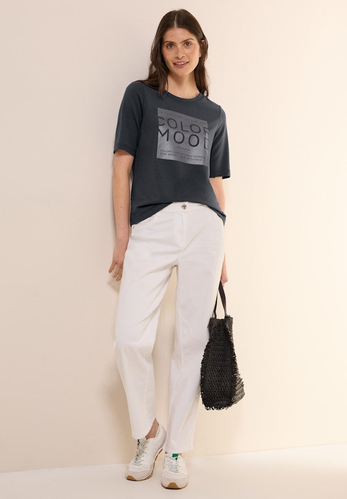 Cecil Damen T-Shirts  Volcanic