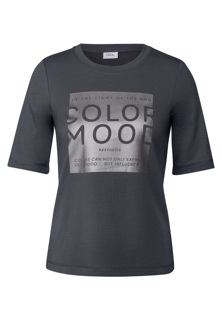Cecil Damen T-Shirts  Volcanic