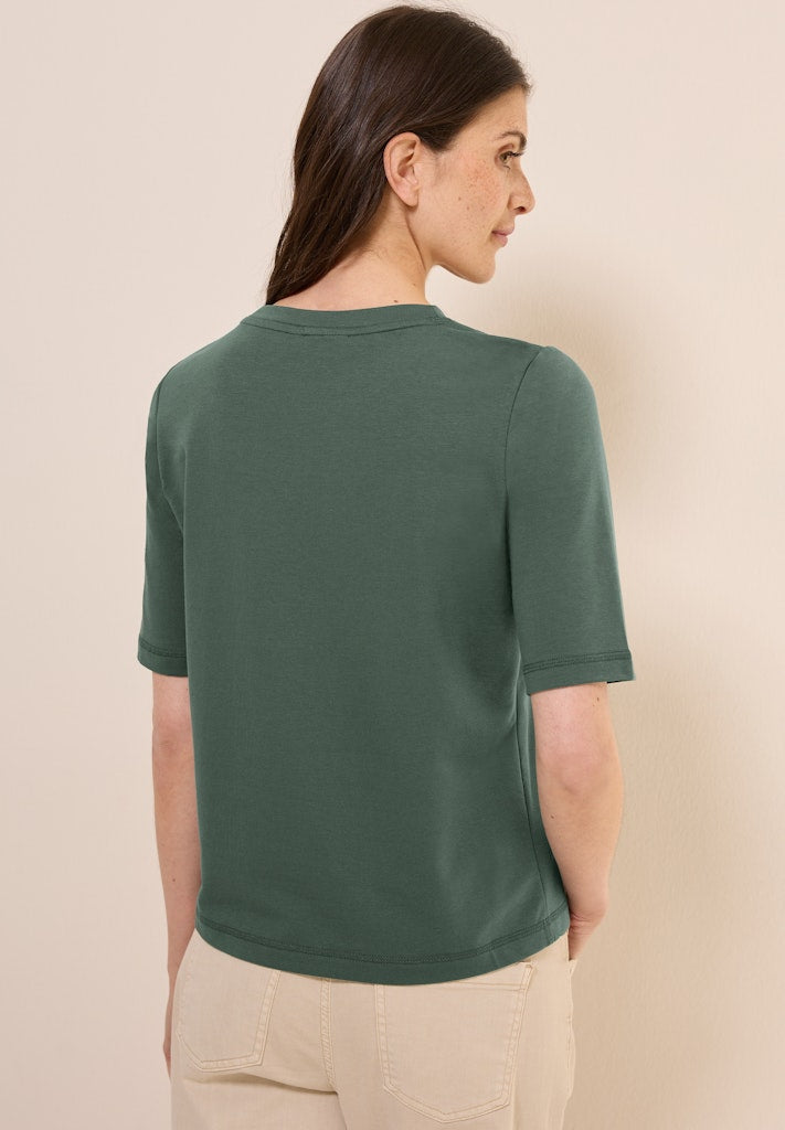 Cecil Damen T-Shirts  Dark Balm