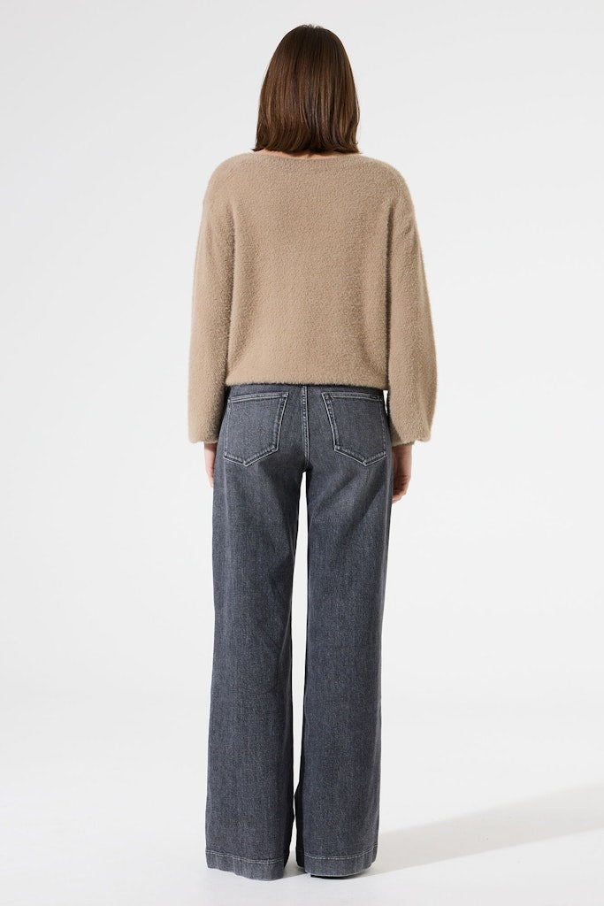 Garcia Damen Strickjacken Taupe