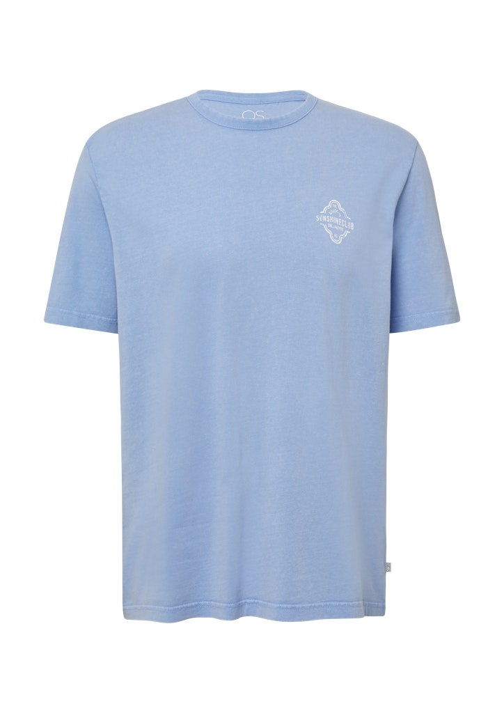 QS by S.Oliver Herren T-Shirts kurz Blue