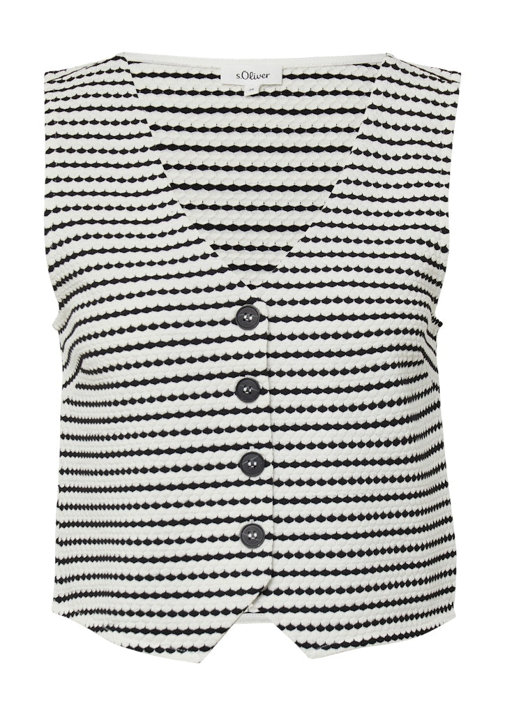 S. Oliver red Damen Indoorwesten White