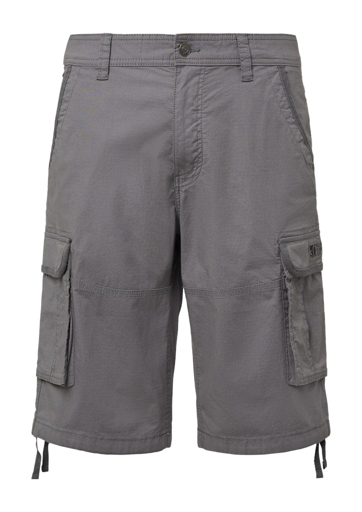 S. Oliver red Herren Shorts Grey/Black