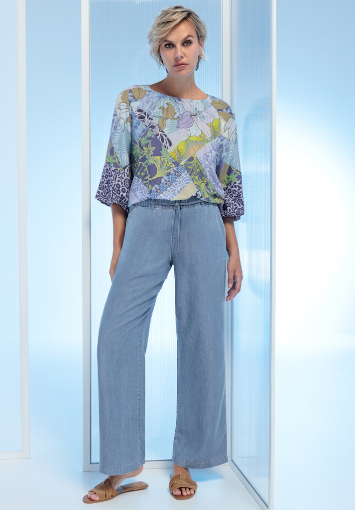 Bianca Damen Blusen Blue Mix