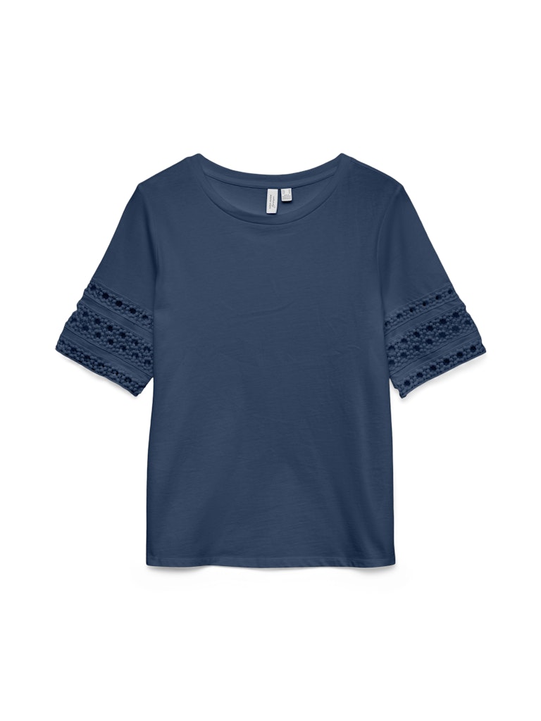 Vero Moda Damen T-Shirts Dark Denim