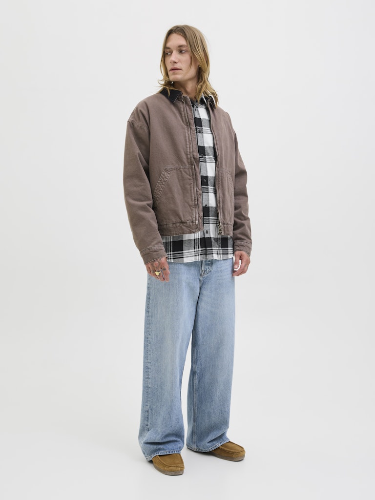 Jack & Jones Herren Hemden lang Cloud Dancer