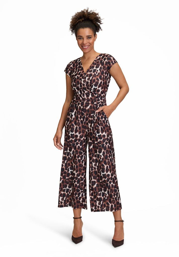 Betty & Co Damen Jumpsuits Brown/Nature