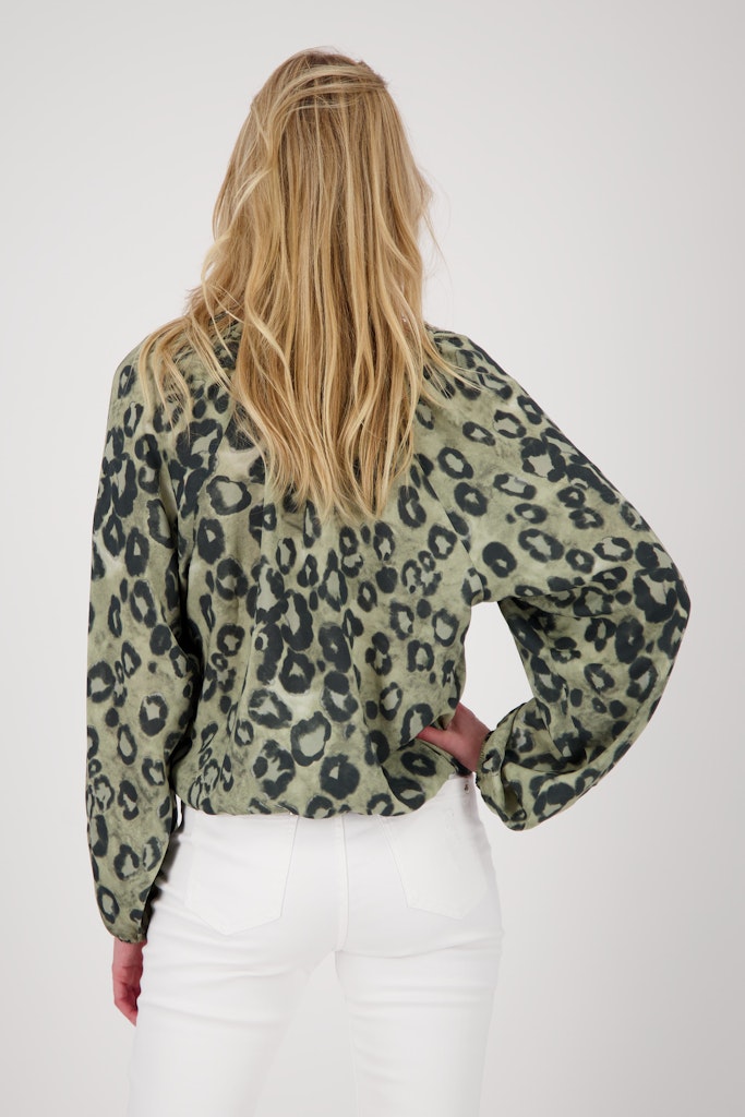 Monari Damen Blusen Bamboo Gemuster
