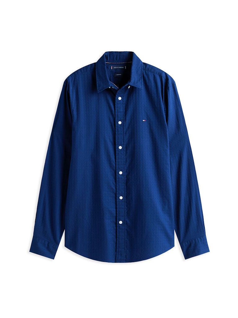 Tommy Hilfiger Herren Hemden Cg Blue