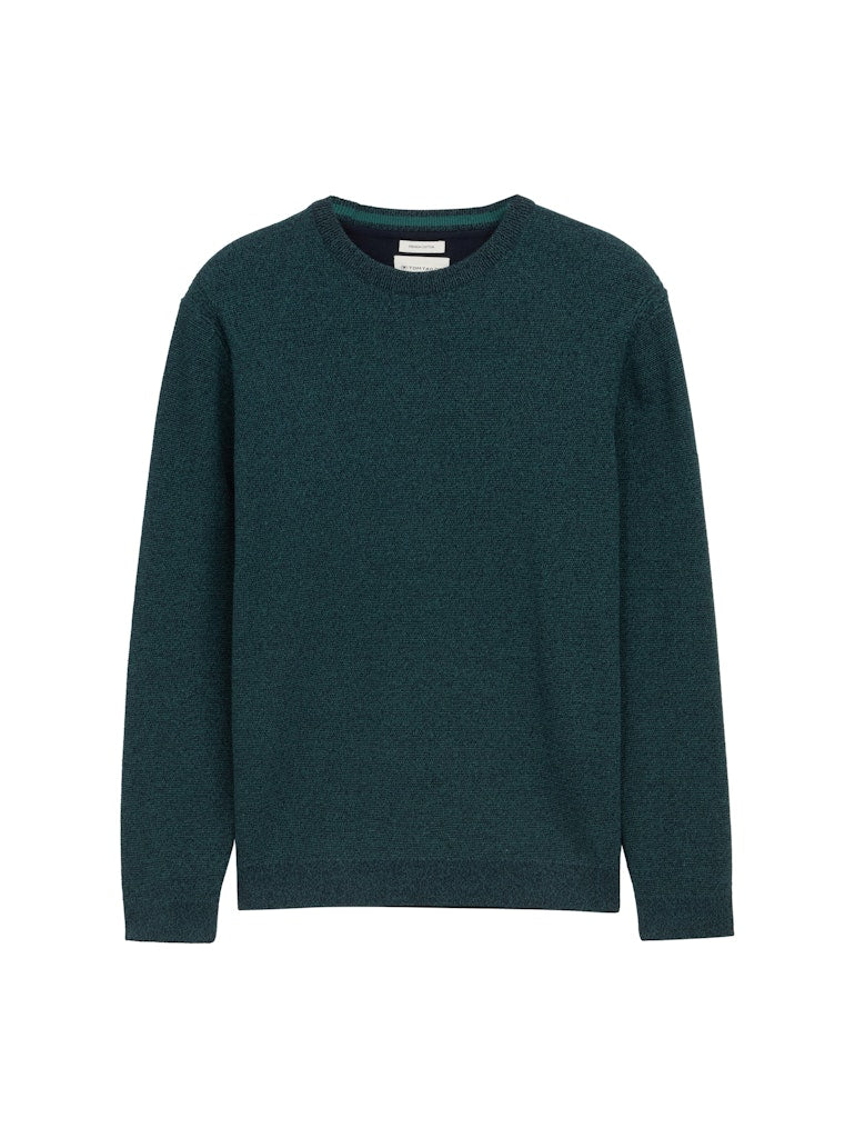 Tom Tailor Herren Pullover Jasper Green Na