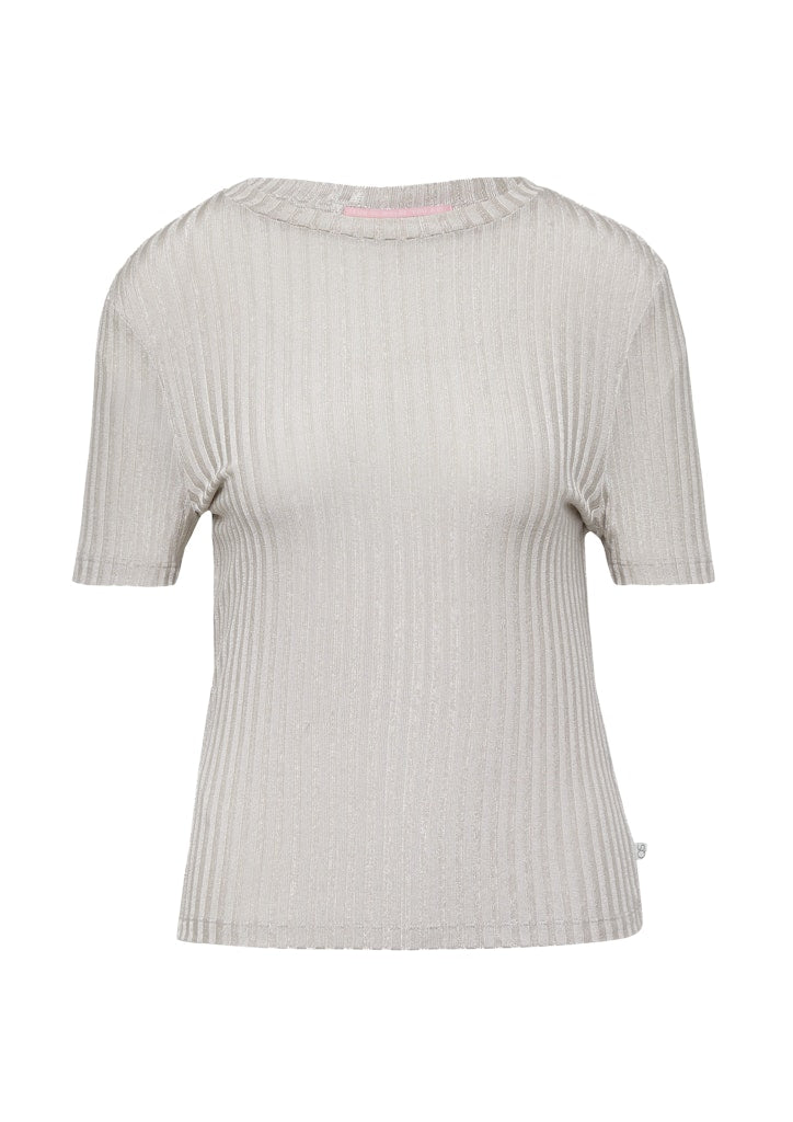 QS by S.Oliver Damen T-Shirts White