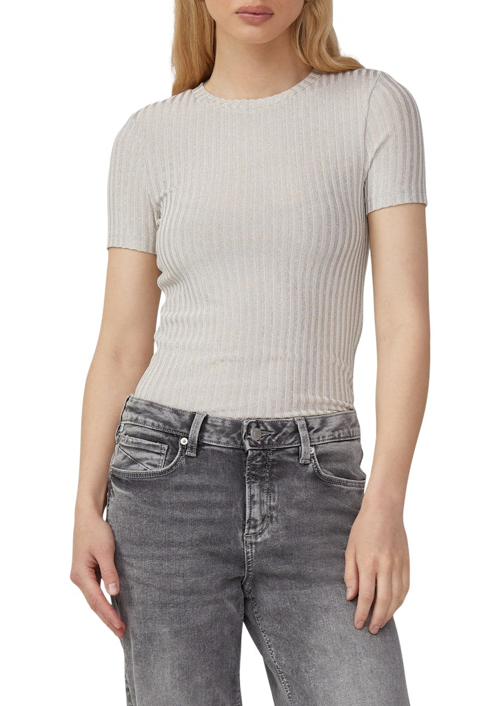 QS by S.Oliver Damen T-Shirts White