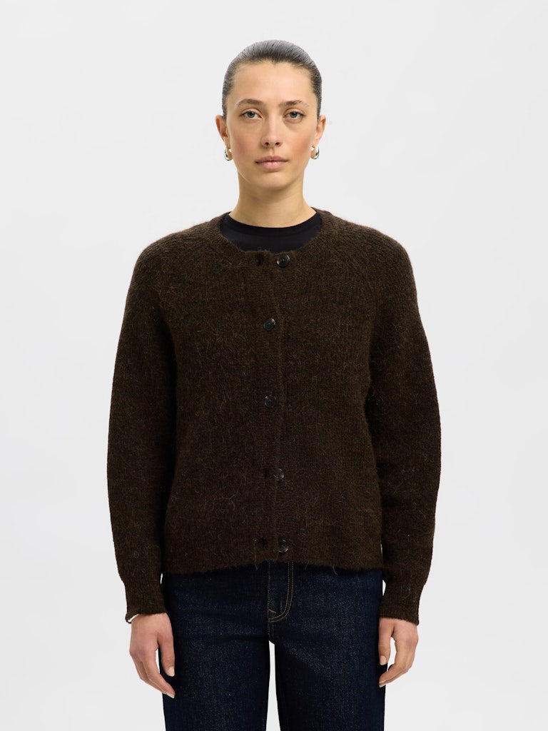 Selected Femme Damen Strickjacken Delicioso/Melan