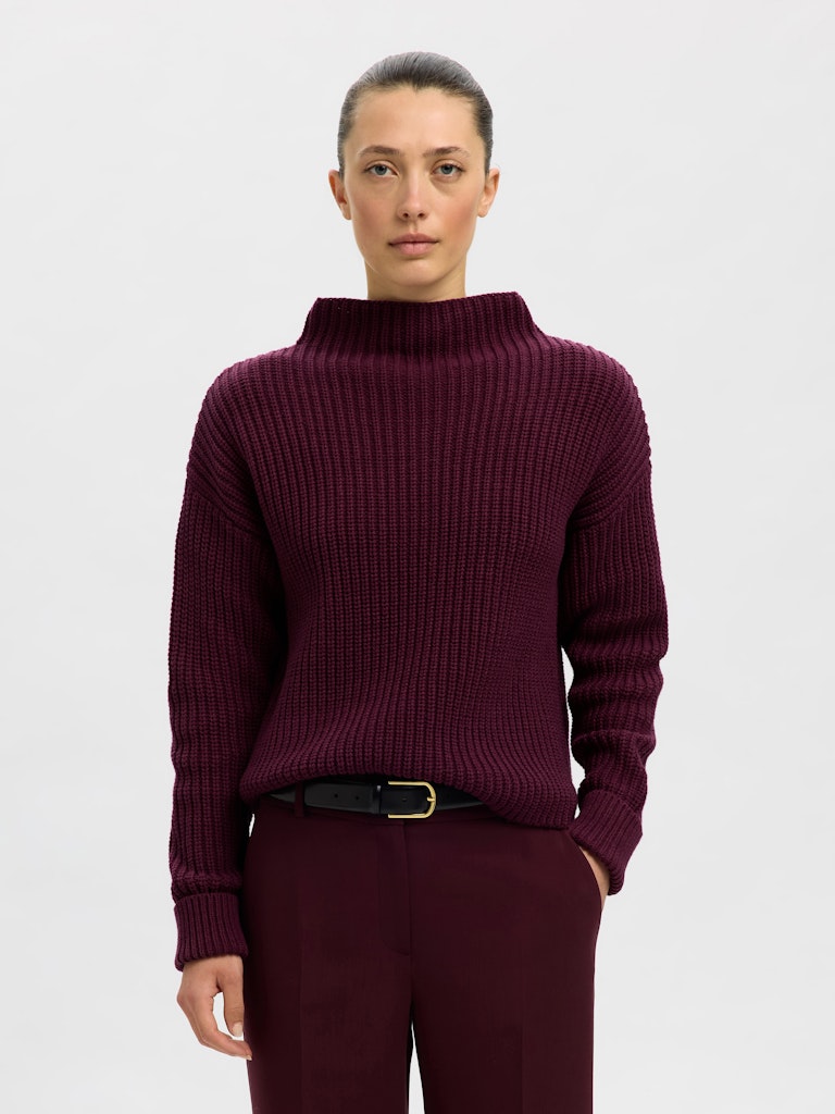 Selected Femme Damen Pullover Fig