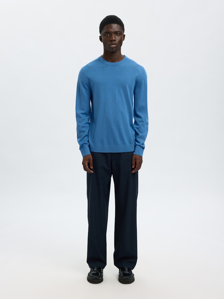 Selected homme Herren Pullover  True Nav