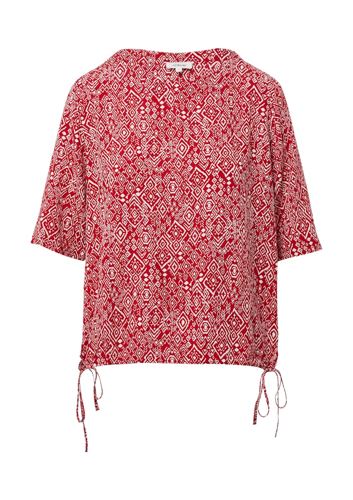 S. Oliver red Damen Blusen Red