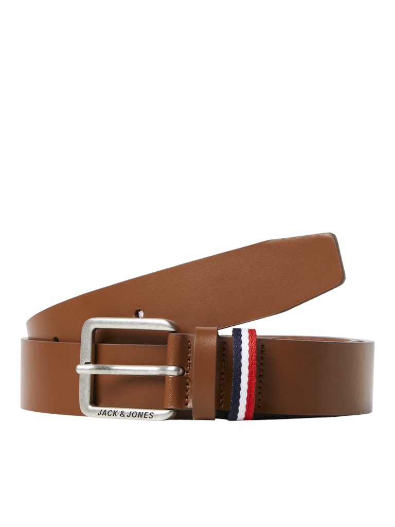 Jack & Jones Herren Gürtel Cognac