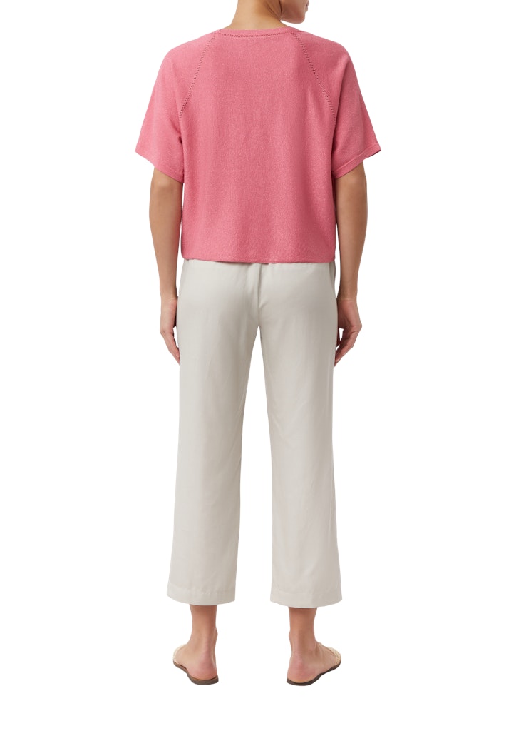Comma Damen Pullover Lilac/Pink