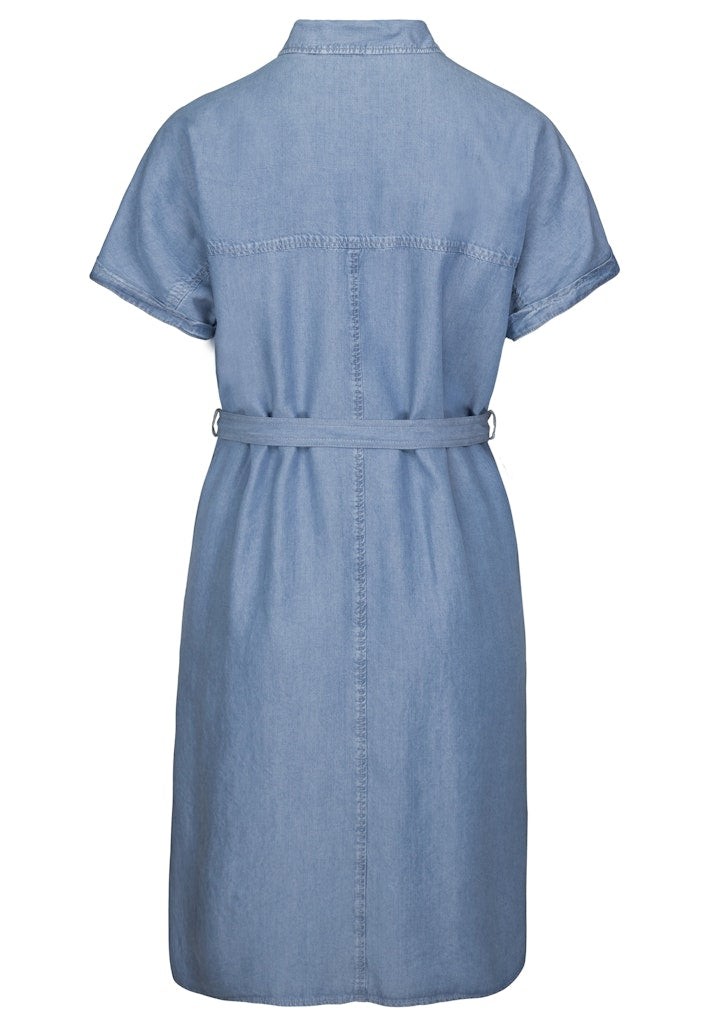 Bianca Damen Kleider Bleached Denim