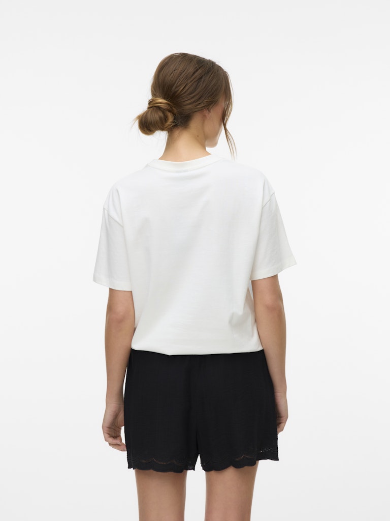 Vero Moda Damen T-Shirts Snow White/Cann