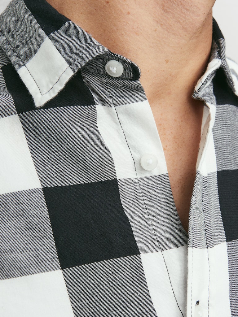 Jack & Jones Herren Hemden lang Whisper White/S