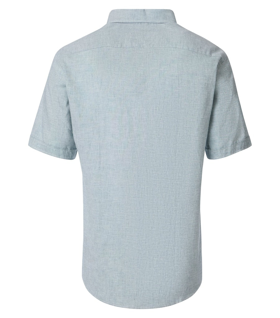 Casa Moda Herren Hemden kurz  Gruen